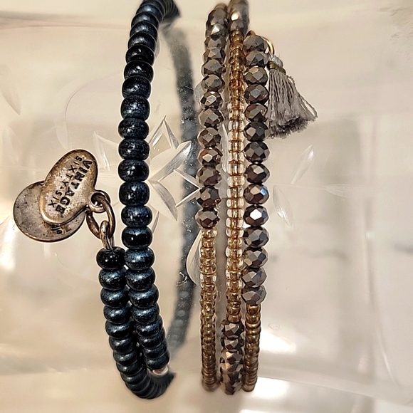 Alex and Ani Jewelry - Alex And Ani Bundle Beaded Wrap Bracelets